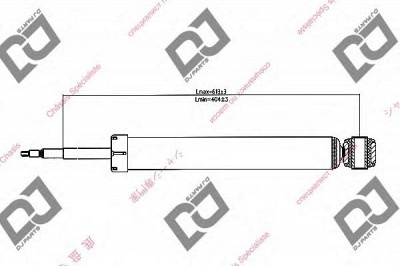 DJ PARTS ds1235gt -  Амортизатор